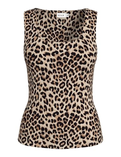 Vikenza New AOP U-Neck S/L Tank Top-Noos von Vila