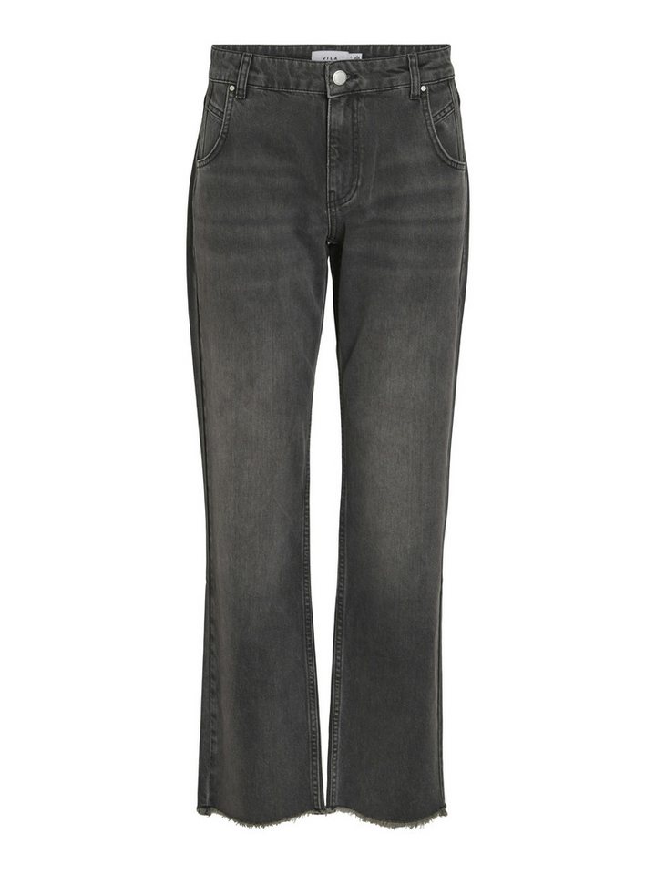 Vila Bequeme Jeans VIALEXI RW DENIM JEANS BLACK OA C23 von Vila