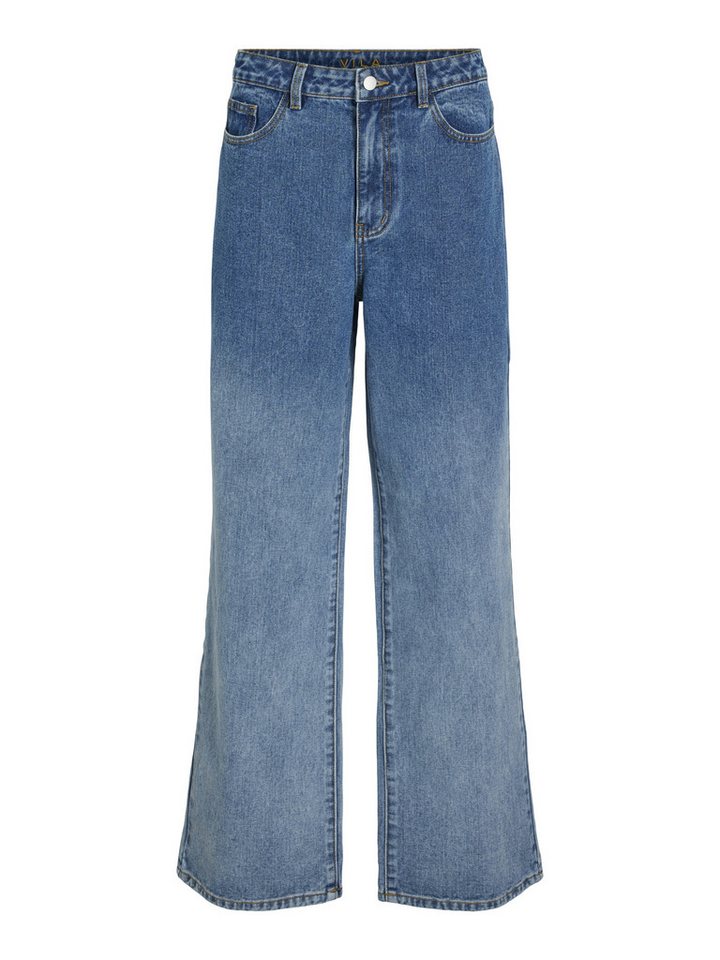 Vila Bequeme Jeans VIFREYA HW JEANS DUP/LC von Vila