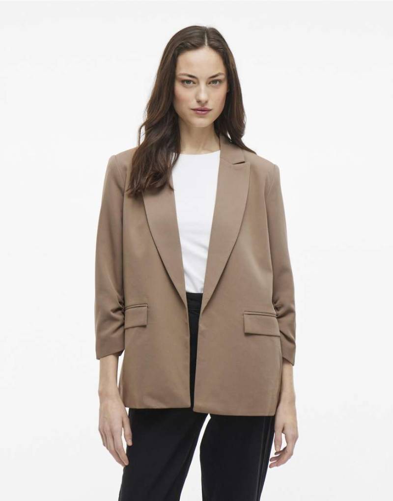 Vila - Blazer in Beige-Neutral von Vila