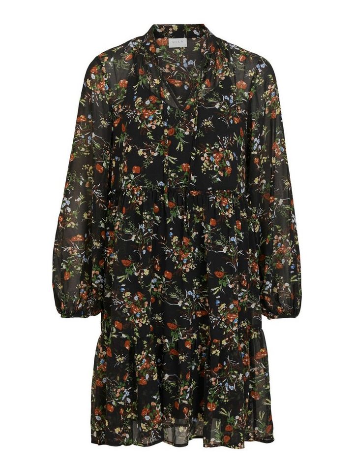 Vila Blusenkleid (1-tlg) Drapiert/gerafft von Vila