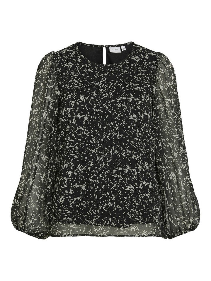 Vila Blusentop VIFALIA O-NECK L/S TOP - NOOS von Vila