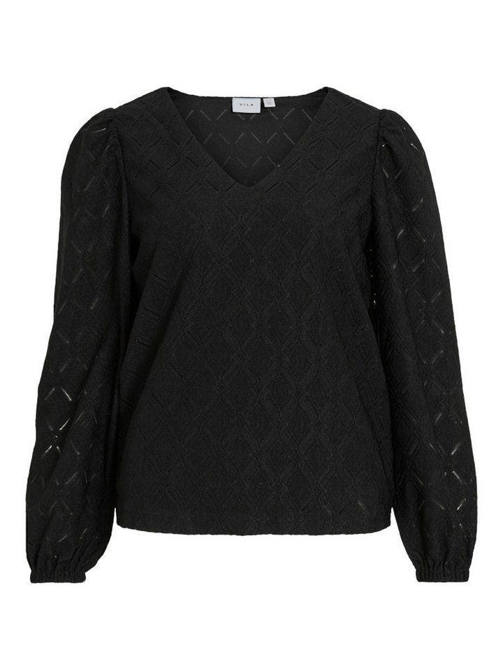 Vila Blusentop VIFERO V-NECK L/S TOP/DFS/TES von Vila