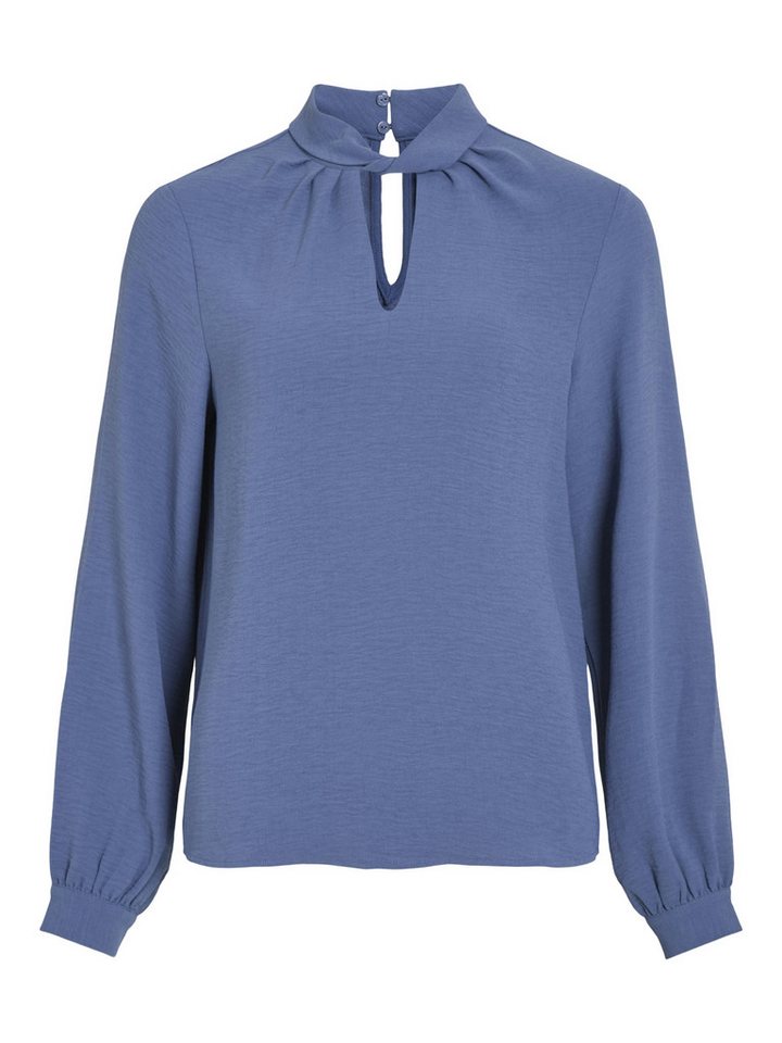 Vila Blusentop VISURASHIL HIGH NECK L/S TOP/R/DFS von Vila