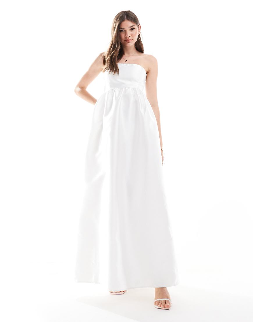 Vila - Brautmode - Bandeau-Maxikleid in Weiß Vila - Brautmode - Bandeau-Maxikleid in Weiß von Vila