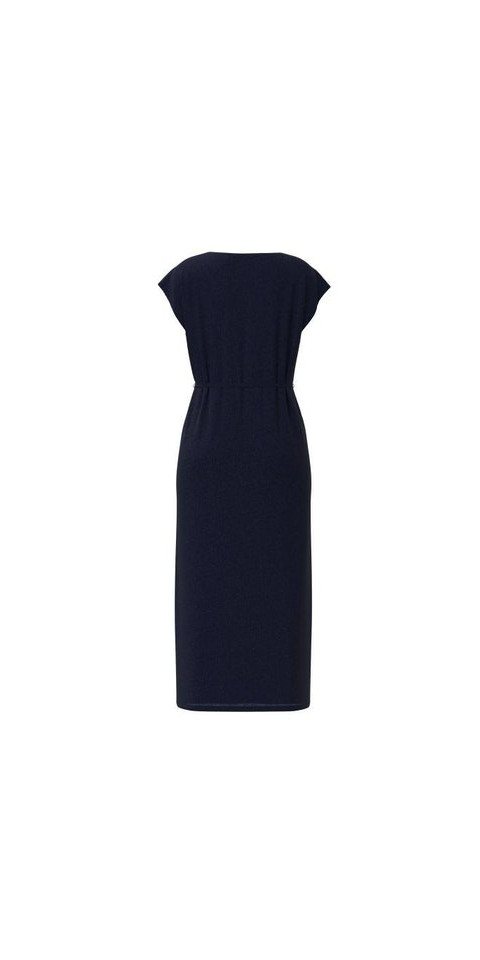 Vila Cocktailkleid VIBORNEO BOAT NECK MIDI DRESS Navy Blazer von Vila