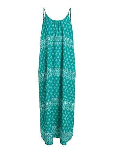 Vila Damen Kleid VIATNIA AKU Strap Maxi Dress (as3, Numeric, Numeric_38, Regular, Regular, Alhambra) von Vila