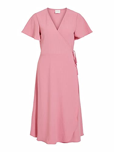 Vila Damen Kleid rosa 34 von Vila