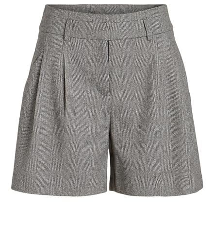 Vila Damen Short VIHYBORN HW Tailored Shorts (DE/NL/SE/PL, Numerisch, 40, Regular, Regular, Birch) von Vila