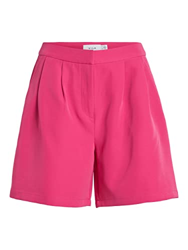 Vila Damen Short VIKAMMA HW Shorts - NOOS (as3, Numeric, Numeric_34, Regular, Regular, pink Yarrow) von Vila