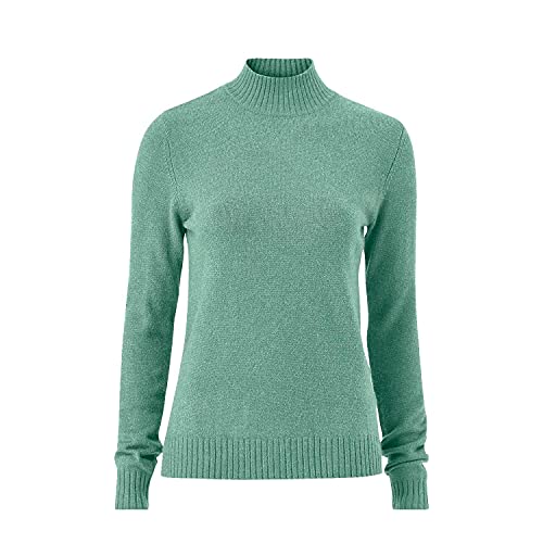 Vila Damen Viril L/S Turtleneck Knit Top-noos Pullover, Oil Blue, XS EU von Vila