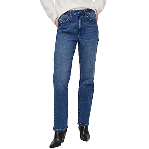 Vila VIAGNES JO MBD HW Straight Jeans/SU-NOOS von Vila