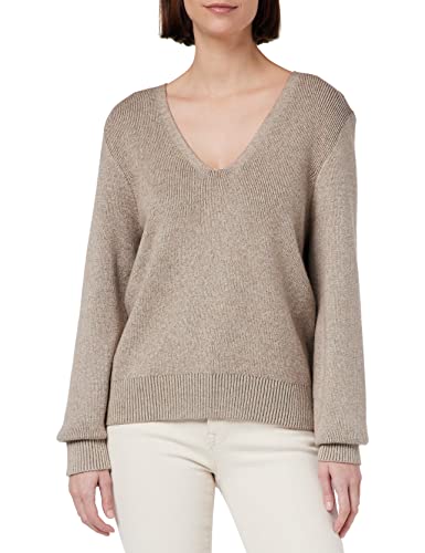 VIRIL Multi V-Neck L/S Knit TOP - NOOS von Vila