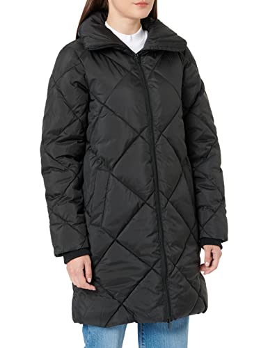 Vila Damen Viadaya New Quilt Jacket/Su - Noos Steppjacke, Schwarz, 36 EU von Vila