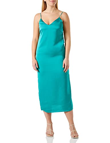 Vila Damen Viellette Singlet Satin Dress/Su - Noos Kleid, Alhambra, 34 EU von Vila