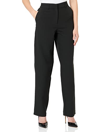 Vila Damen Vikamma Hw Pant - Noos Hose, Schwarz, 36 EU von Vila