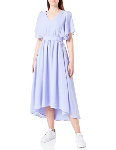 Vila Damen Vimirage 2/4 V-Neck Ankle Dress/Bm/Dc Kleid, Sweet Lavender, 38 EU von Vila