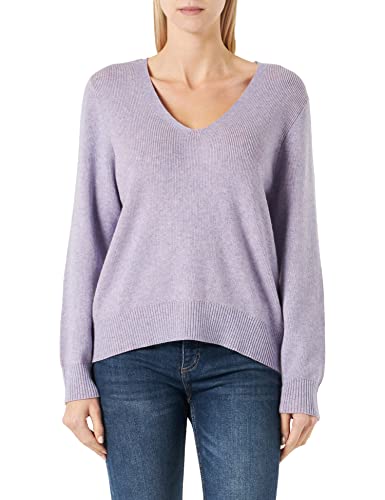 VIRIL Multi V-Neck L/S Knit TOP - NOOS von Vila