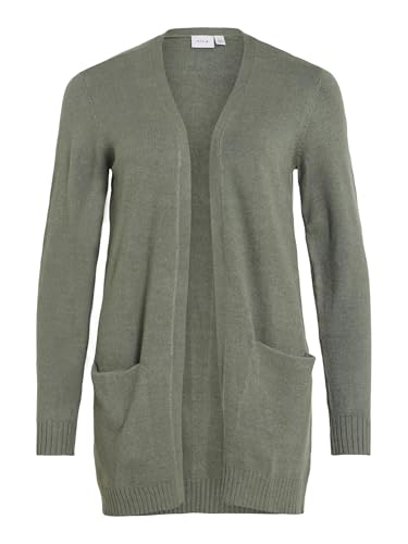 Vila Damen Viril Open L/S Knit Vest - Noos Strickjacke, Laurel Wreath, M EU Vila Damen Viril Open L/S Knit Vest - Noos Strickjacke, Laurel Wreath, M EU von Vila