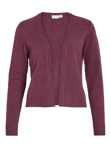 Vila Damen Viril Short L/S Knit Cardigan-noos Strickjacke, Fig,M von Vila