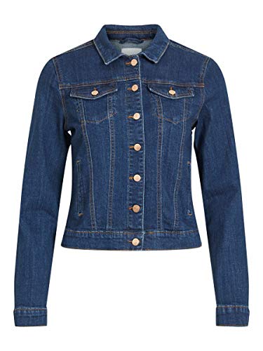 Vila Female Jeansjacke Taschen von Vila