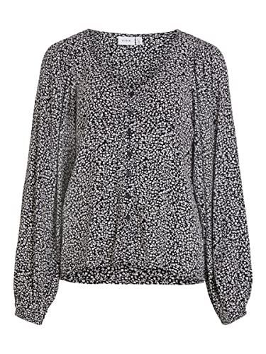 VIFINI V-Neck L/S TOP/SU - NOOS von Vila