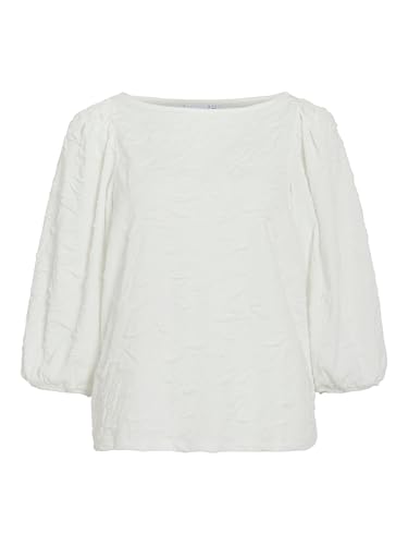 Vila Female Oberteil mit 3/4-Ärmeln VIDEVERA U-Boot Ausschnitt von Vila