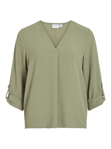 Vila Female Oberteil mit 3/4-Ärmeln VIJOSA V-Ausschnitt von Vila