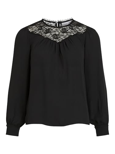 Vila Female Oberteil mit Langen Ärmeln VIFREDE Spitzen von Vila