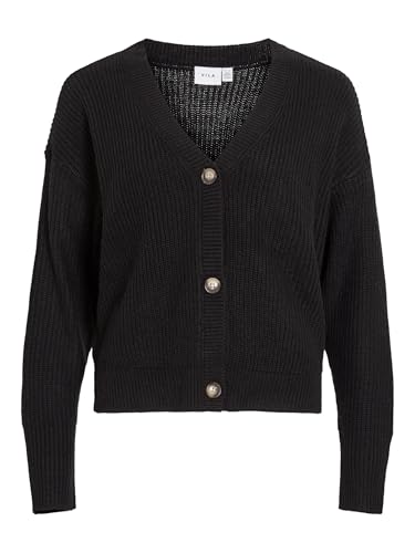 Vila Female Strickjacke VIAVELINE V-Ausschnitt von Vila