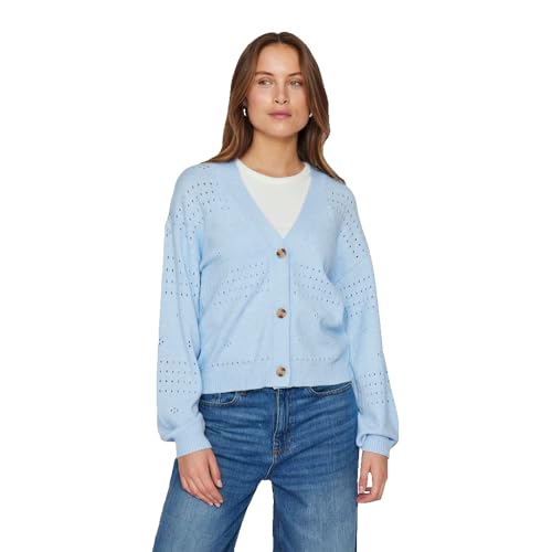 Vila Female Strickjacke VIRIL V-Ausschnitt von Vila