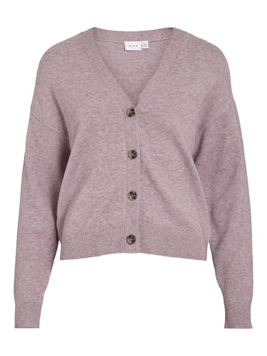 Vila Female Strickjacke VIRIL V-Ausschnitt von Vila