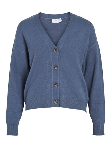 Vila Female Strickjacke VIRIL V-Ausschnitt von Vila