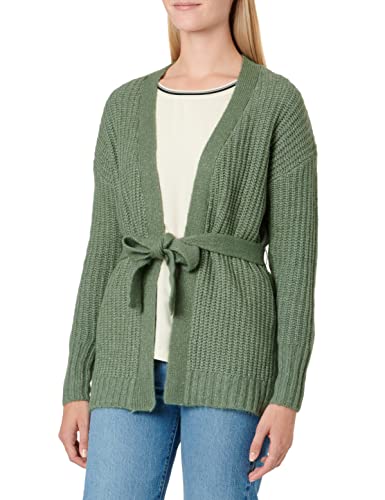 Vila Damen Vifelo L/S Knit Cardigan/Su-noos Strickjacke, Laurel Wreath, L EU von Vila