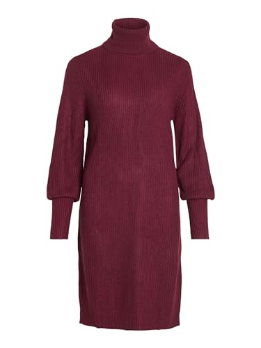 Vilou L/S Rollneck Knit Dress von Vila