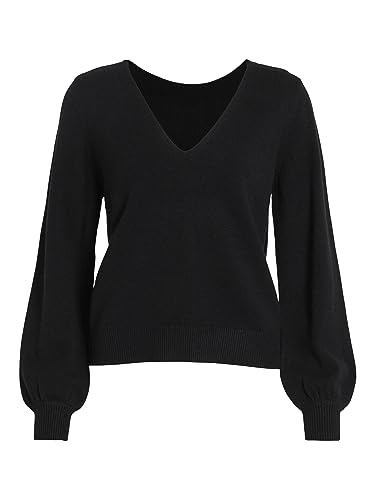 VIRIL REV V-Neck L/S TOP - NOOS von Vila