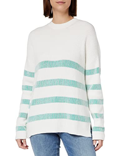 VIRIL Stripe L/S Knit TOP - NOOS von Vila