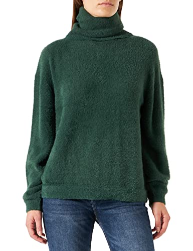 Vila Damen Vilajuli Roll Neck L/S Knit Noos Pullover, Pineneedle, XS EU von Vila