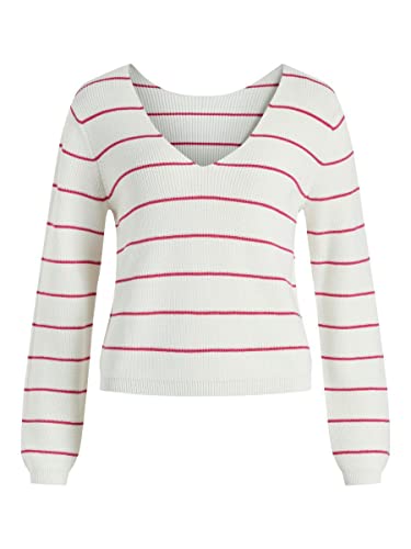 VICHAO V-Neck L/S Knit TOP/SU - NOOS von Vila