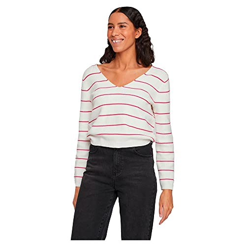 VICHAO V-Neck L/S Knit TOP/SU - NOOS von Vila