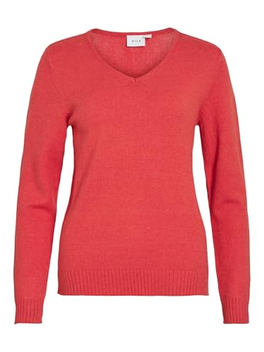 Vila Female Strickpullover V-Ausschnitt- von Vila