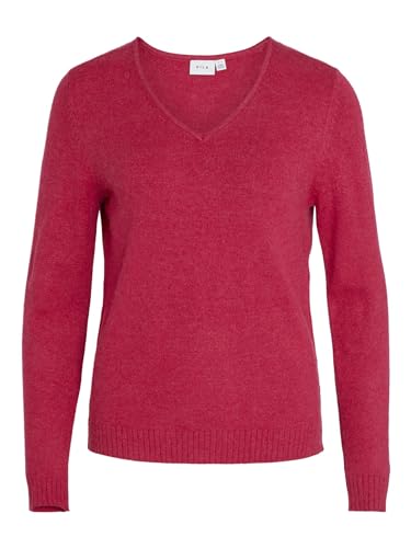 Viril V-Neck L/S Knit Top - Noos von Vila