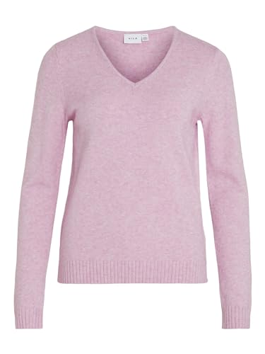 Viril V-Neck L/S Knit Top - Noos von Vila