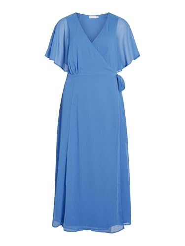 Vila Female Wickelkleid Kurzärmeliges Maxi von Vila