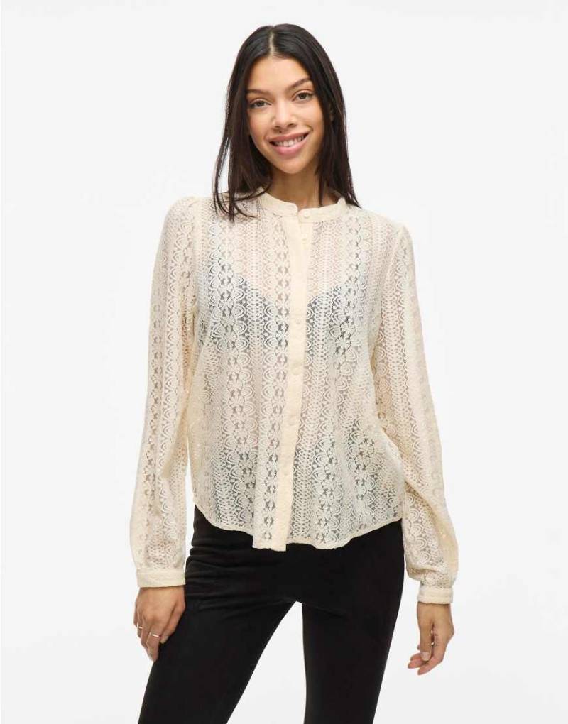 Vila - Hemd in Beige-Neutral von Vila