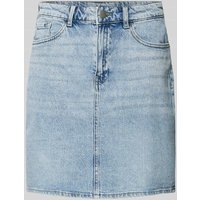 Vila Jeansrock im 5-Pocket-Design Modell 'KAJA' in Jeansblau, Größe 36 von Vila