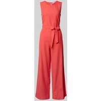 Vila Jumpsuit mit rückseitigem Schlüsselloch-Ausschnitt in Koralle, Größe 36 Vila Jumpsuit mit rückseitigem Schlüsselloch-Ausschnitt in Koralle, Größe 36 von Vila