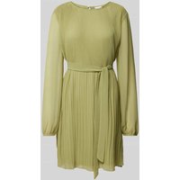 Vila Knielanges Kleid mit Rundhalsausschnitt Modell 'DALIANA' in Schilf, Größe 36 Vila Knielanges Kleid mit Rundhalsausschnitt Modell 'DALIANA' in Schilf, Größe 36 von Vila