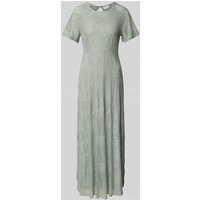 Vila Maxikleid mit Häkelspitze Modell 'EMMA' in Schilf, Größe XXL von Vila