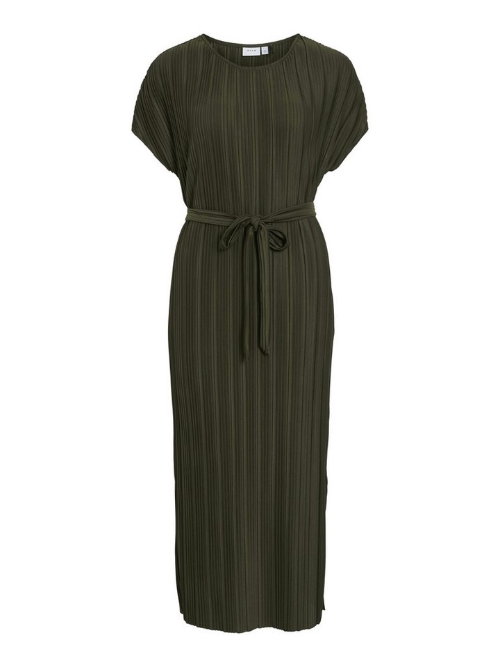 Vila Midikleid VITAHLIA O-NECK C/S MIDI DRESS/R/DF von Vila